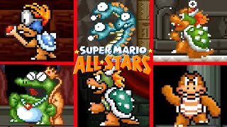 SUPER MARIO ALL-STARS - All Bosses