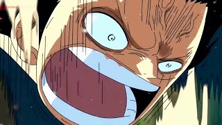 Luffy uses Gomu Gomu no Elephant Gatling