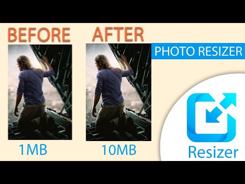 How Resize photo
