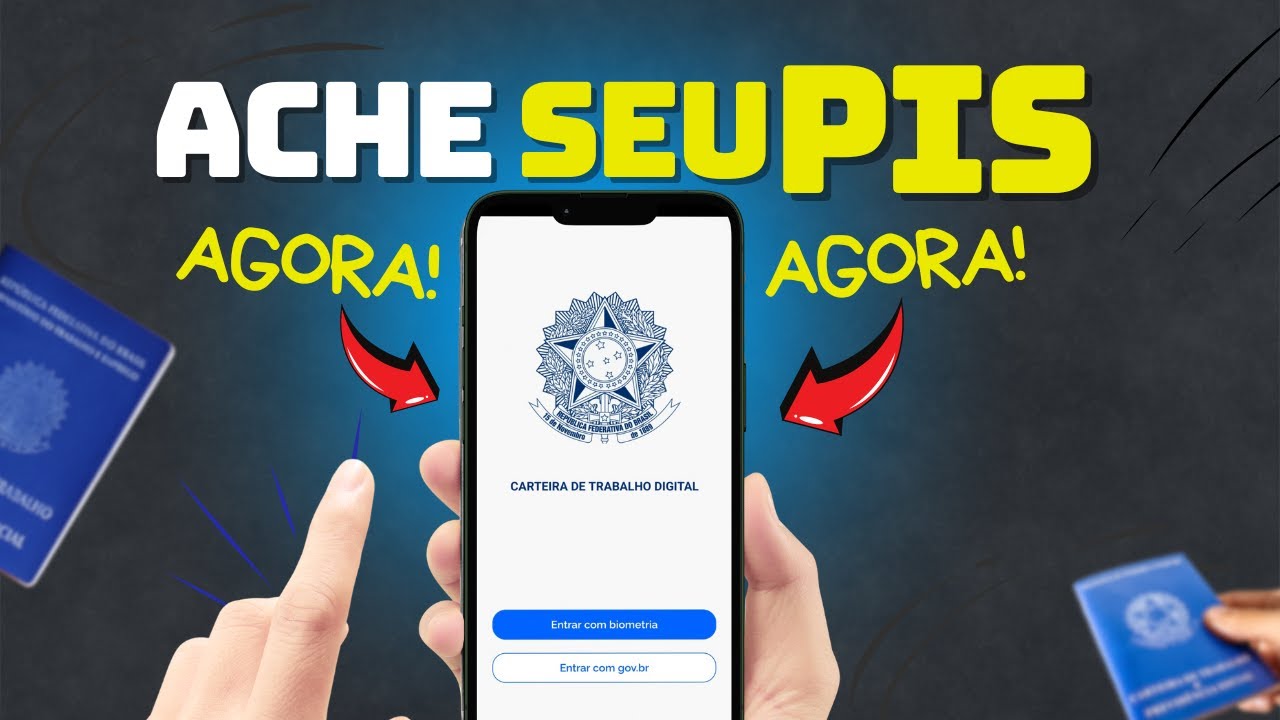 Como SABER o Número do PIS na Carteira de Trabalho Digital de Forma ...