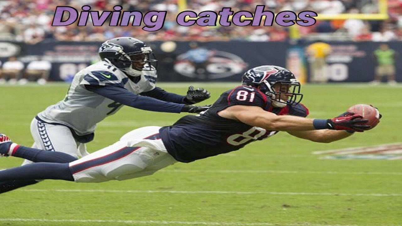 NFL Unbelievable diving catches! YouTube