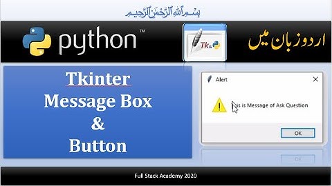 python tkinter GUI message box tutorial in hindi | Learn how to use display box with button click