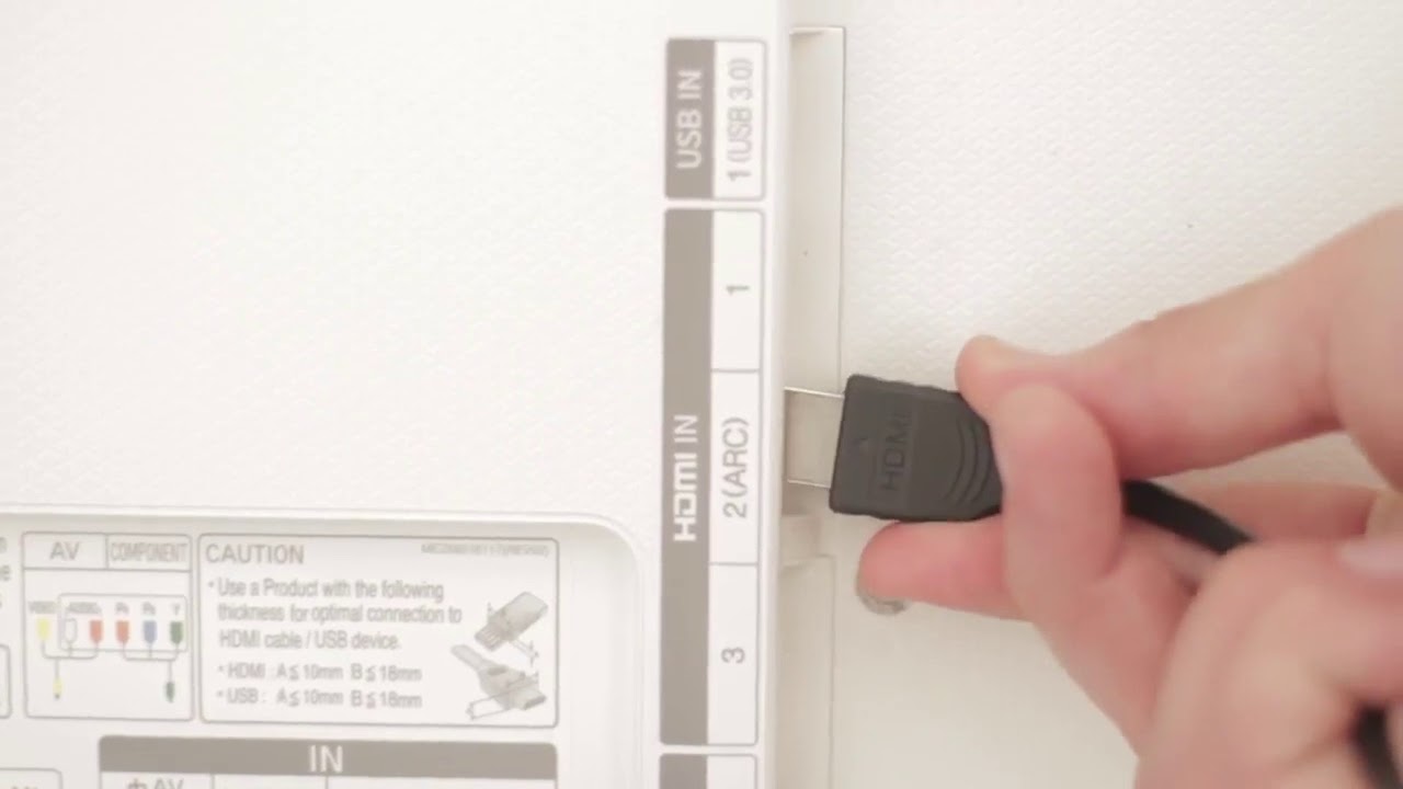 connect soundbar to lg smart tv