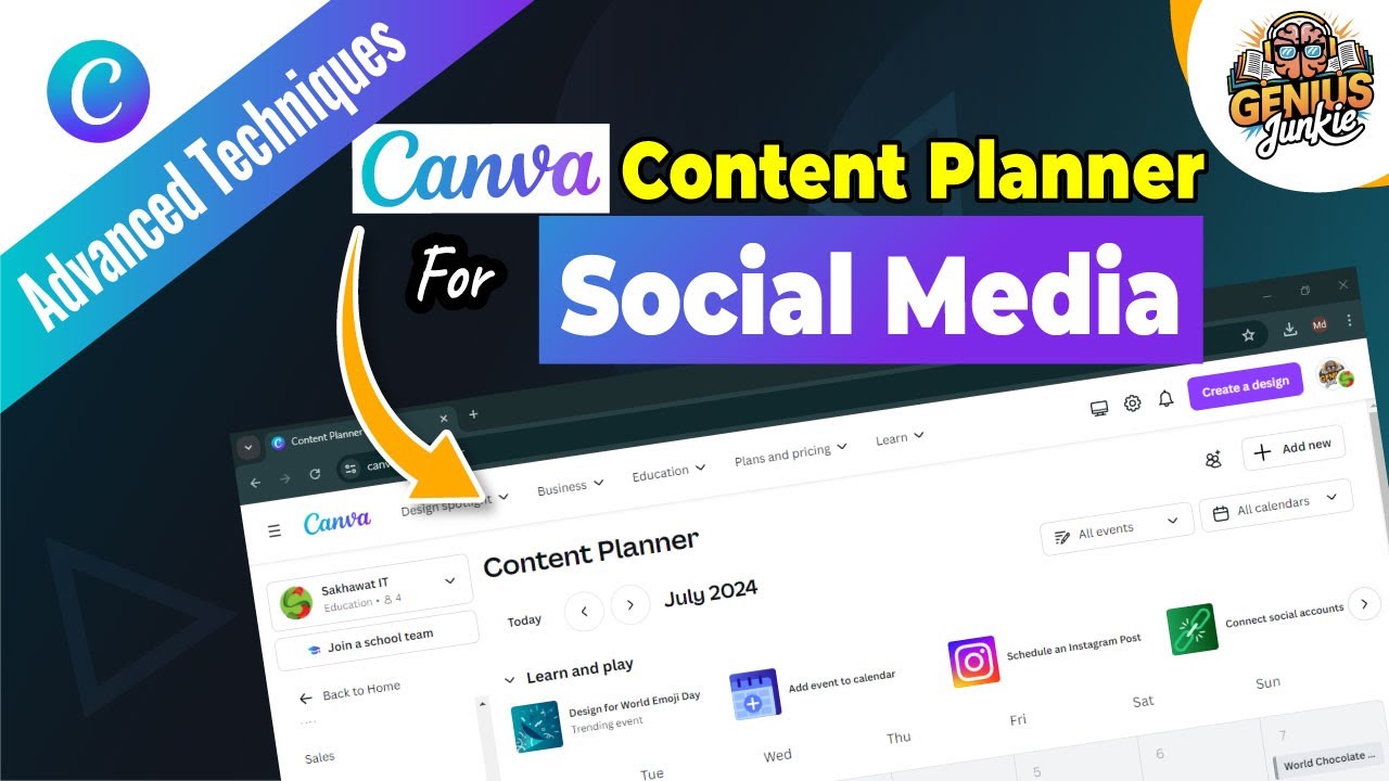 Master Canva's Content Planner: Social Media Scheduling Made Easy