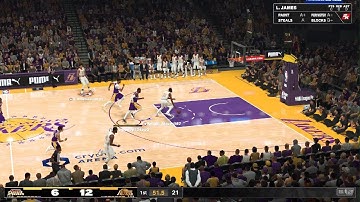 LeBron Chase Down Block