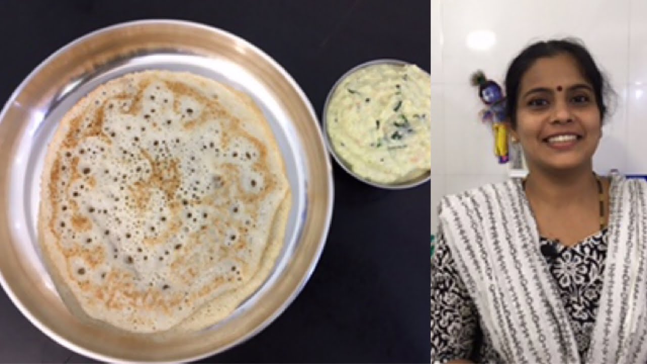 Vendhaya Dosa/Fenugreek Seed dosa/வெந்தய தோசை/Verkadalai Manga Chutney