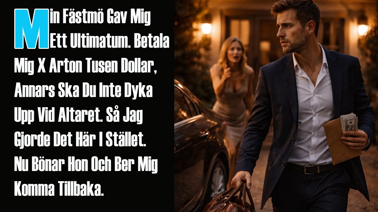 Min Fästmö Gav Mig Ett Ultimatum. Betala Mig X Arton Tusen Dollar, Annars Ska Du Inte Dyka Upp...