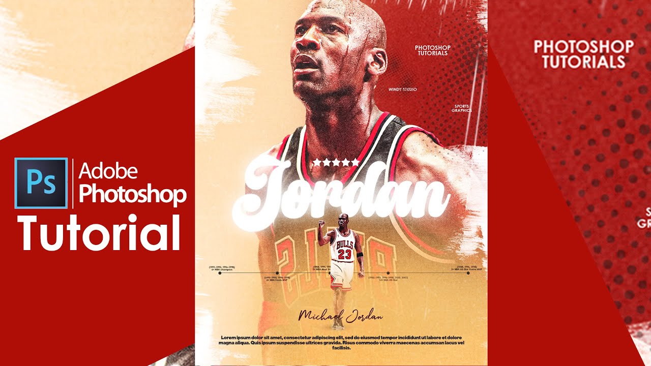 How to Design an Eye-Catching Sports Poster in Photoshop | Step-by-Step Tutorial