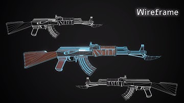 AK-47 TurnAround / 3D Modeling