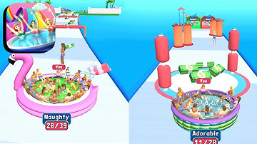 Hottub Run ​- All Levels Gameplay Android,ios (Level 39)