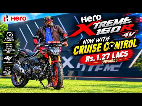 New Hero Xtreme 160R 4V with Cruise Control Review