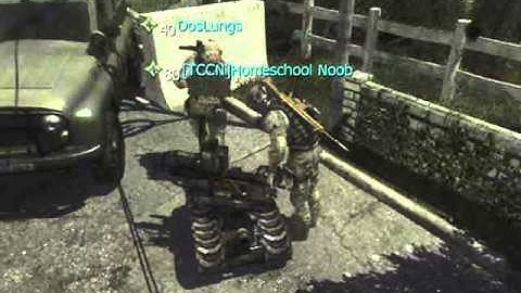 Mw3 stuck inside an assault drone?