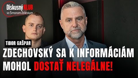 Tibor Gašpar: Na rozdiel od Danka, ja v Rusku jednám ako rovný s rovným!