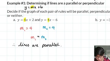Year 9 5.3 - Linear Relationships - Parallel and Perpendicular Lines