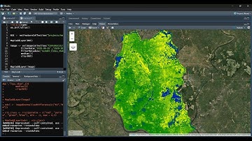 How to calculate NDWI in R | Calculate NDWI with R by Sentinel-2 satellite imagery using rgee