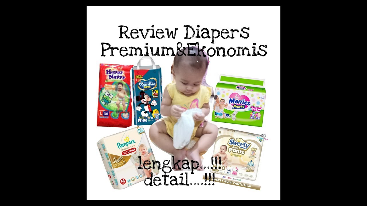 Review Popok  Bayi  Premium dan Ekonomi Detail dan lengkap 