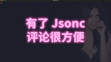 jsonc 给 json 加上注释很方便