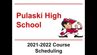 Freshman Scheduling Presentation for 2021-2022