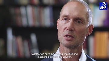 Johan Sidenmark, CEO AMF, on the Net-Zero Asset Owner Alliance