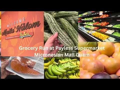POV A Quiet Grocery Run at Payless Supermarket in Guam