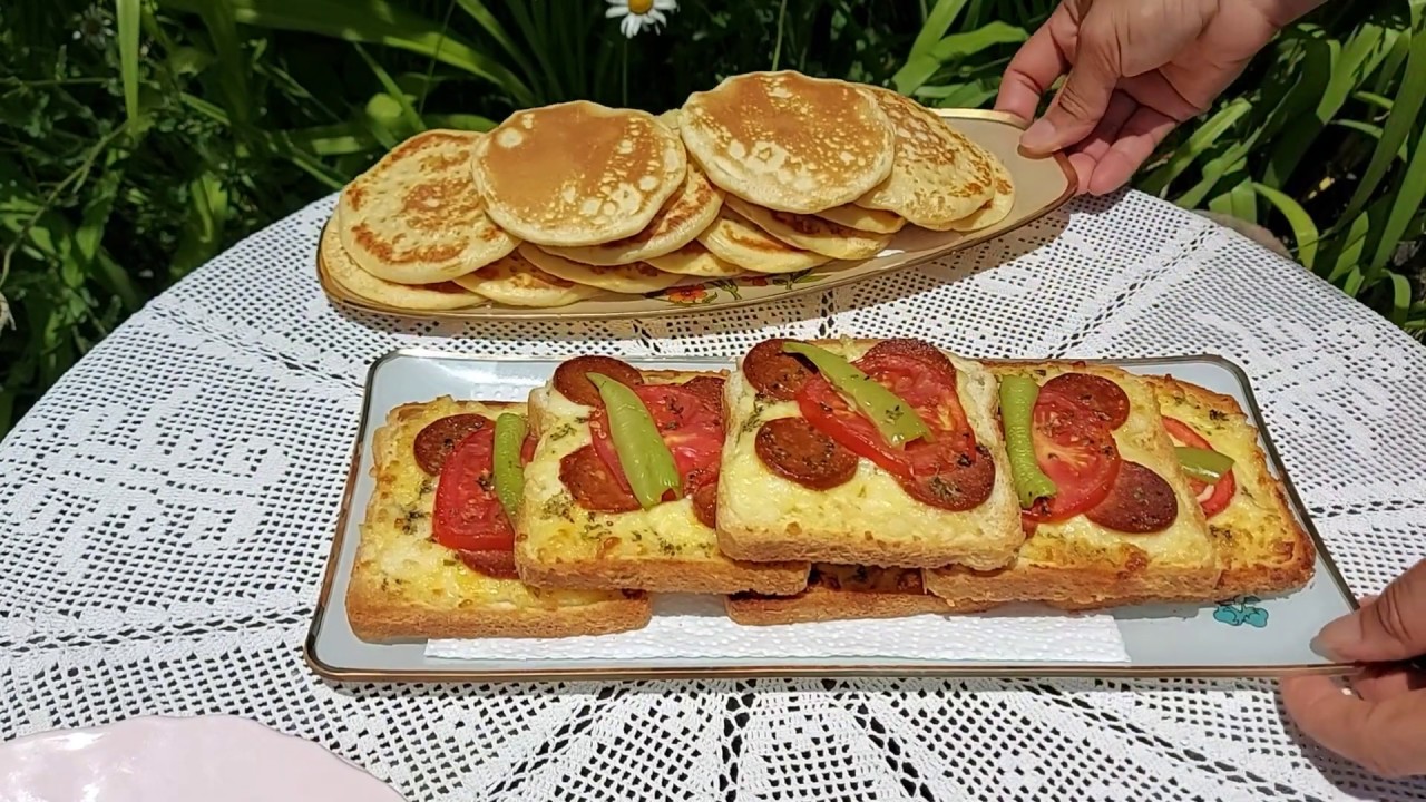 en pratiginden kahvaltilik kanepe ve krep tarifi youtube krep tarifleri gida kahvalti