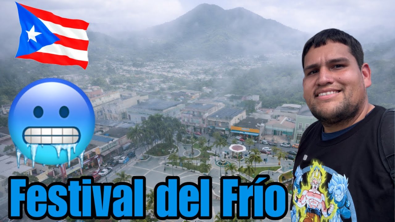 Así es el Festival del FRÍO 🥶 en Adjuntas Puerto Rico 🇵🇷 2026