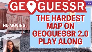 GeoGuessr Hardest Map - NO MOVING! (Play Along)