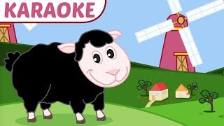 Nursery Rhymes KARAOKE for Kids! Learn to Sing Baa Baa Black Sheep