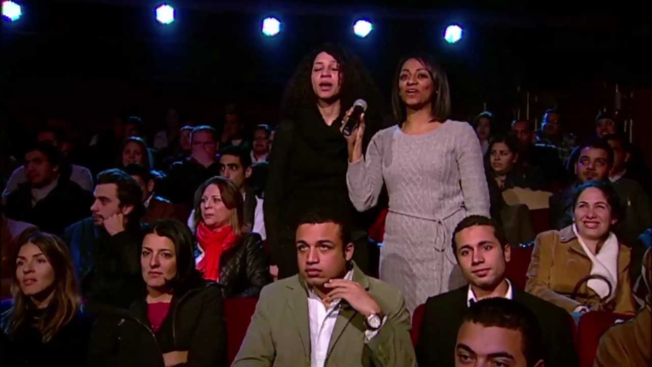 مشروع كورال في البرنامج مع باسم يوسف يناير ٢٠١٣