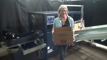 Durable Automatic Case Erector Bottom Sealer Demonstration