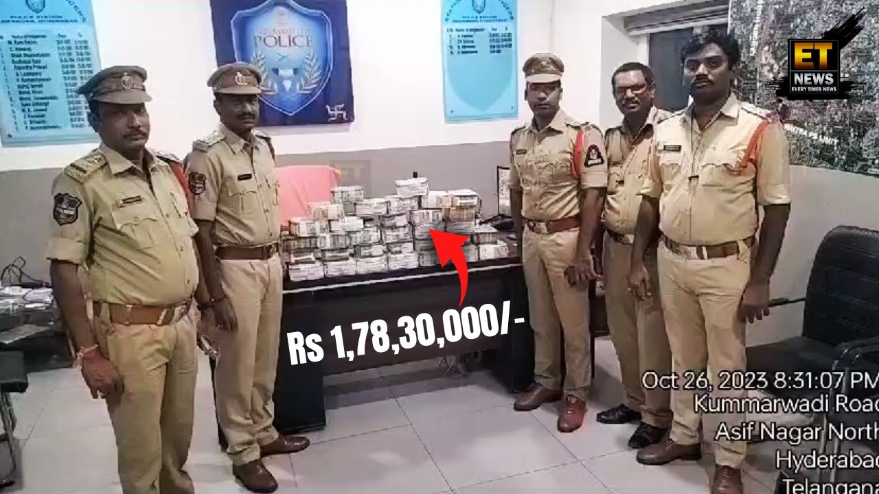 Vehicle Checking Ke Dauran 1 Crore 78 Lakh 30 Hazar Ki Bhari Raqam Hui Zabt | Gudimalkapur Asifnagar