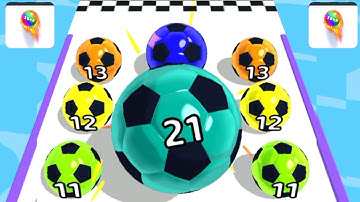 🏀🥍⛹️‍♀️Marble Run 3D-Color Ball Race | ball run 2048 ball 3d game Android iOS Max Levels part #1