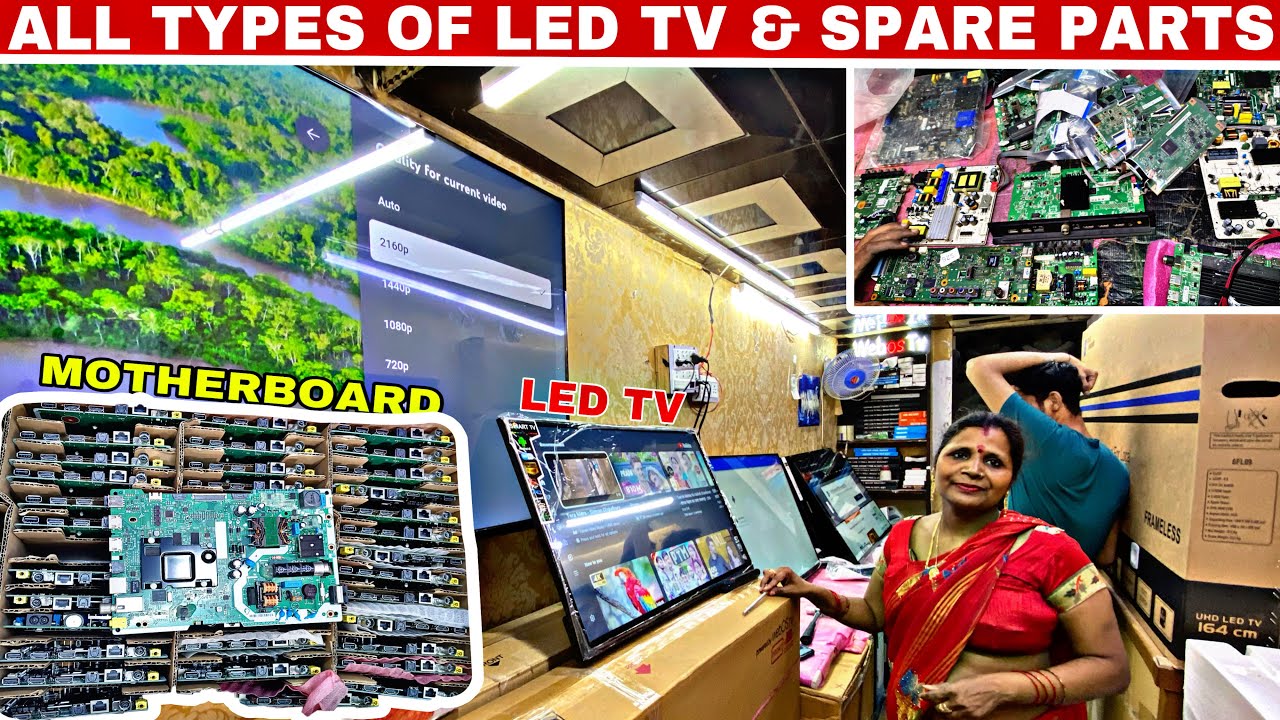 All types of led tv spare parts repair sale dj tower cheapest