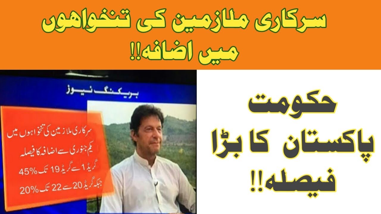 Budget 2020-2021 Pakistan Government Employees Pay Increased Notification | Budget 2020-2021