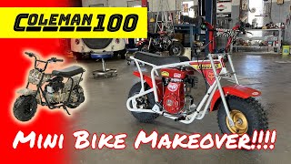 Coleman RealTree RT100 Minibike Make Over