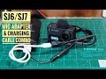 SJ6 / SJ7 mic adapter & charging cable combo