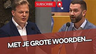 DENK daagt Omtzigt uit maar FAALT! 'Met je grote woorden...'