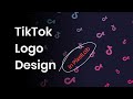 TikTok Logo design in PixelLab