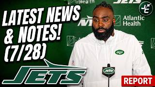 Latest News & Notes Surrounding The New York Jets Training Camp! (Ft Let's Talk Jets)