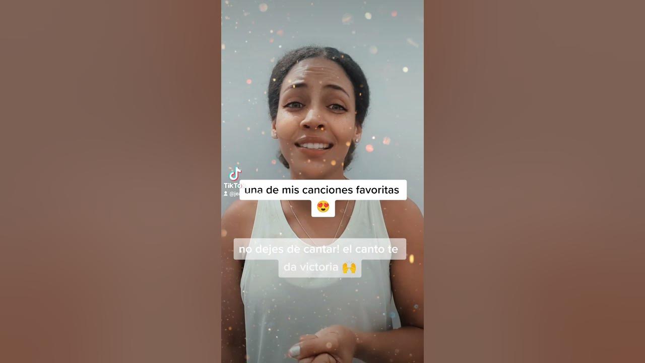 Isabel Valdez "Apoyaré en mi" Cantando