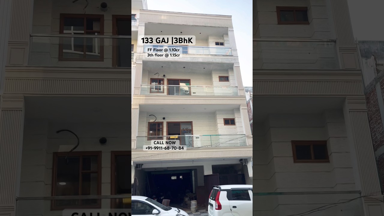133 GAJ | 3BHK | Luxury Builder Floor Sector 89 Greater Faridabad | properties in Faridabad |
