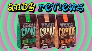 Hershey's Cookie Layer Crunch - Andy Reviews Candy