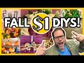 15 WAYS TO DIY DECORATE FOR FALL!!! (Best Dollar Tree Autumn & Fall DIYs you've seen all year)