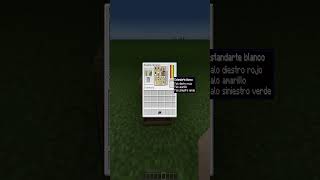 COMO CRAFTEAR la BANDERA de BOLIVIA en MINECRAFT! #shorts #minecraft #bolivia #minecraftshorts