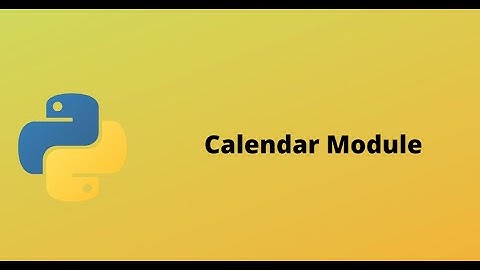 Python program to print the calendar of a given month and year | Python Programming for Beginners