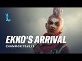 Ekkos arrival  champion trailer  league of legends wild rift
