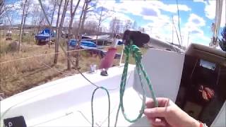 Single Handed Mast Raising
