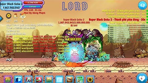 Ngọc Rồng Online | Combo Black Goku 1 tỉ hp liệu có độc nhất 14sv? Săn all khu cumber test nhân phẩm