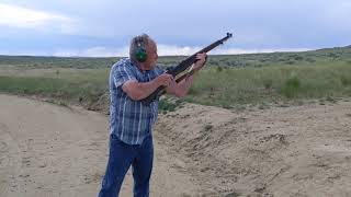 Grandpa shooting the M1 Garand