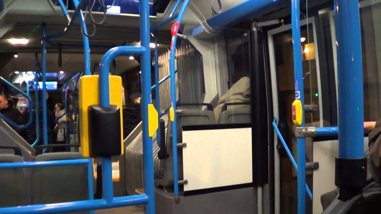 Új Volvo 7900A hibrid busz Budapesten - MYK-372 [1080p]